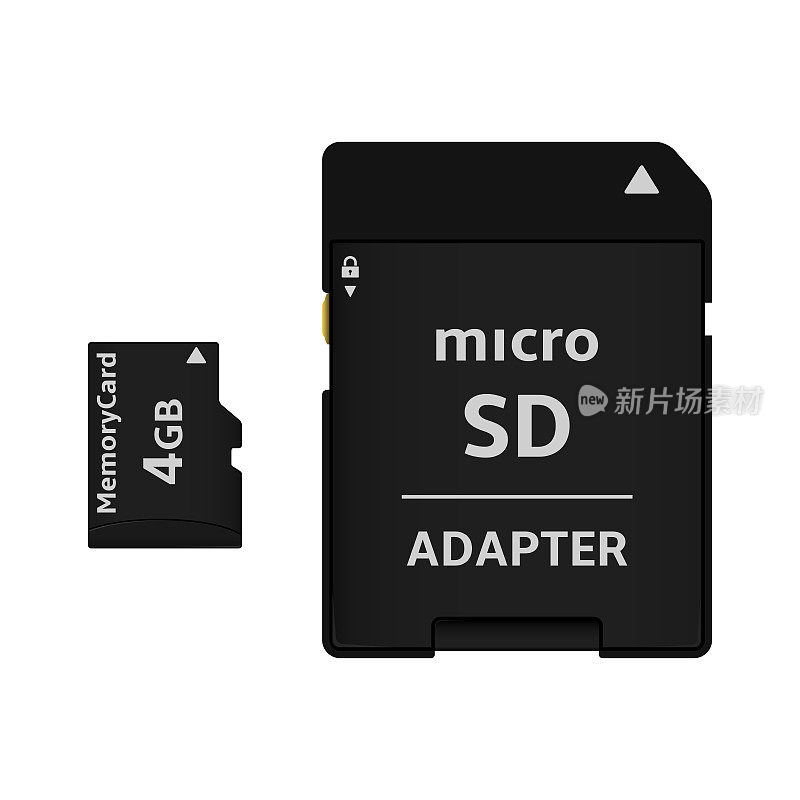 Micro SD卡和适配器